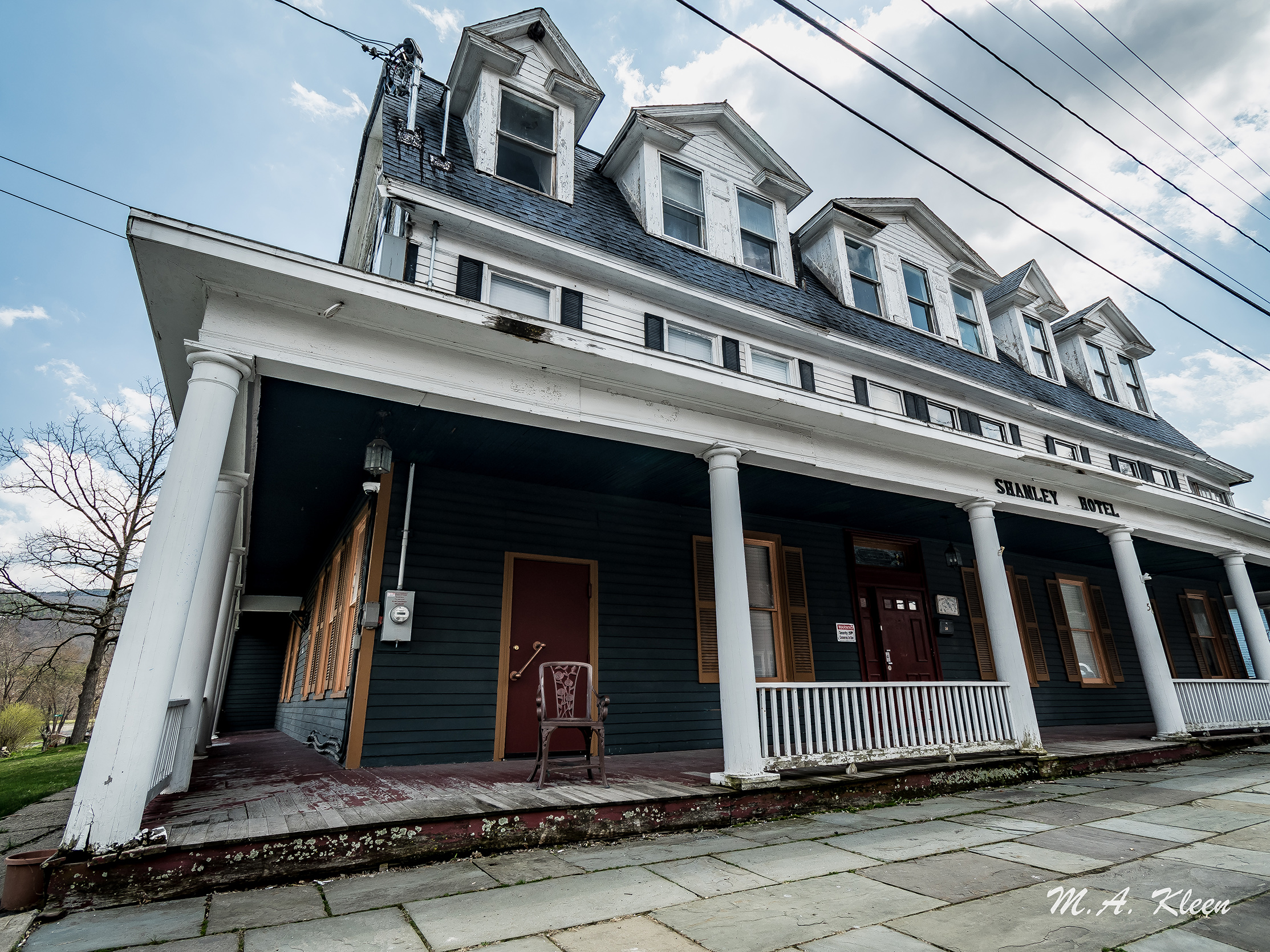 Shanley Hotel in Napanoch, New York M.A. Kleen