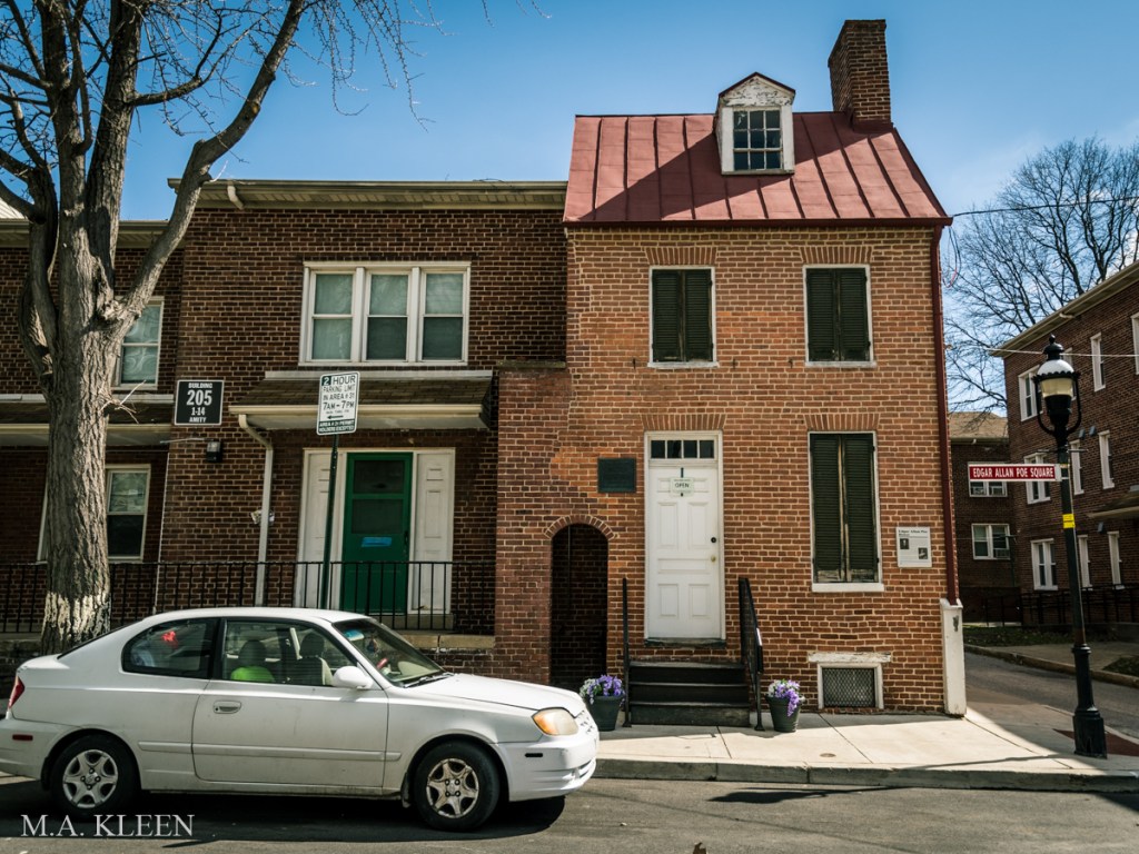 Edgar Allan Poe House and Museum in Baltimore,&nbsp;Maryland