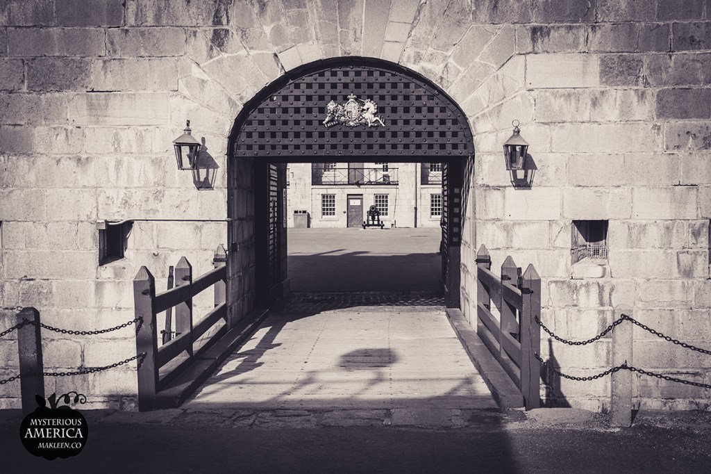 A Ghostly Prisoner Strolls the Parapets at Fort Henry National Historic Site