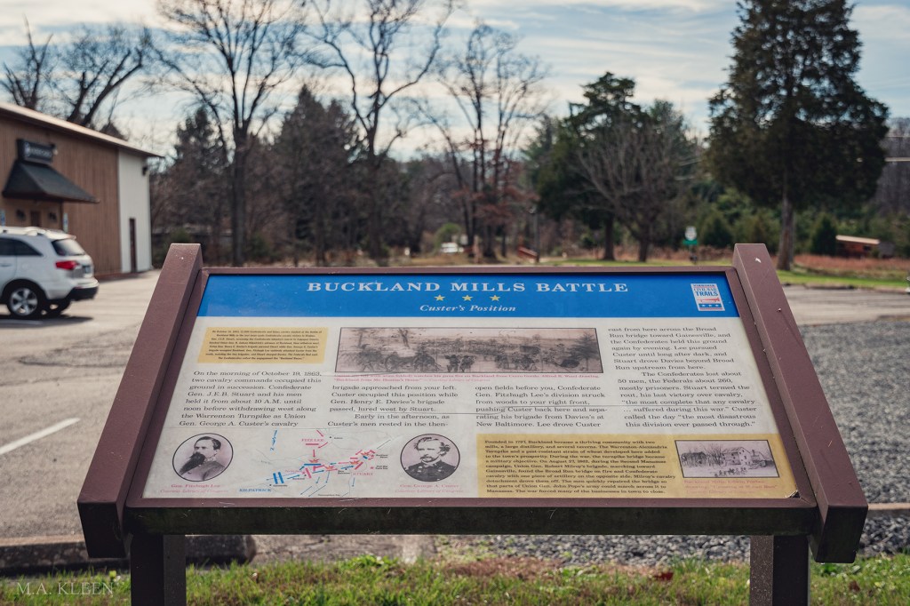 Buckland Mills Battlefield in Fauquier County,&nbsp;Virginia