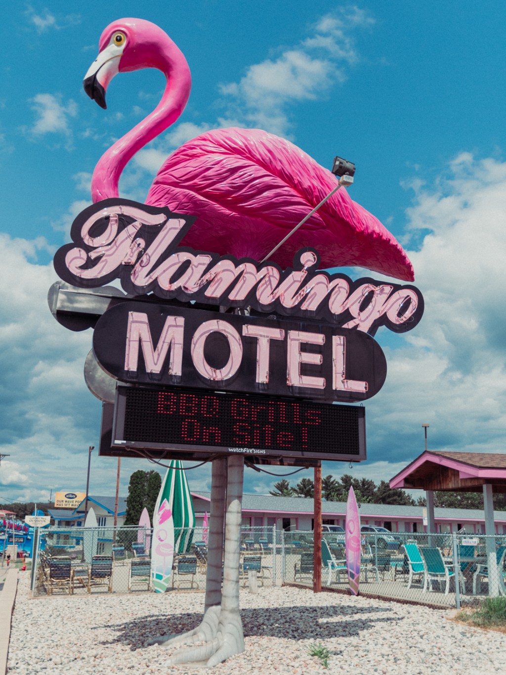 Flamingo Motel, Wisconsin&nbsp;Dells