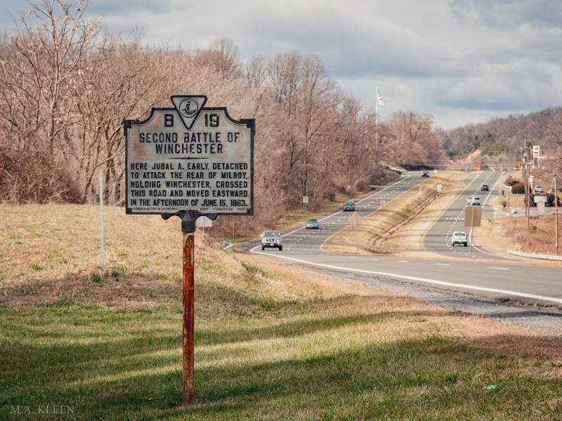 Second Winchester Battlefield in Winchester, Virginia