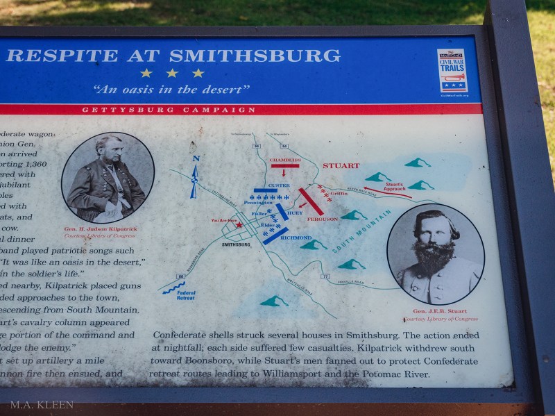 Smithburg, Washington County, Maryland was the scene of a Civil War skirmish on July 5, 1863