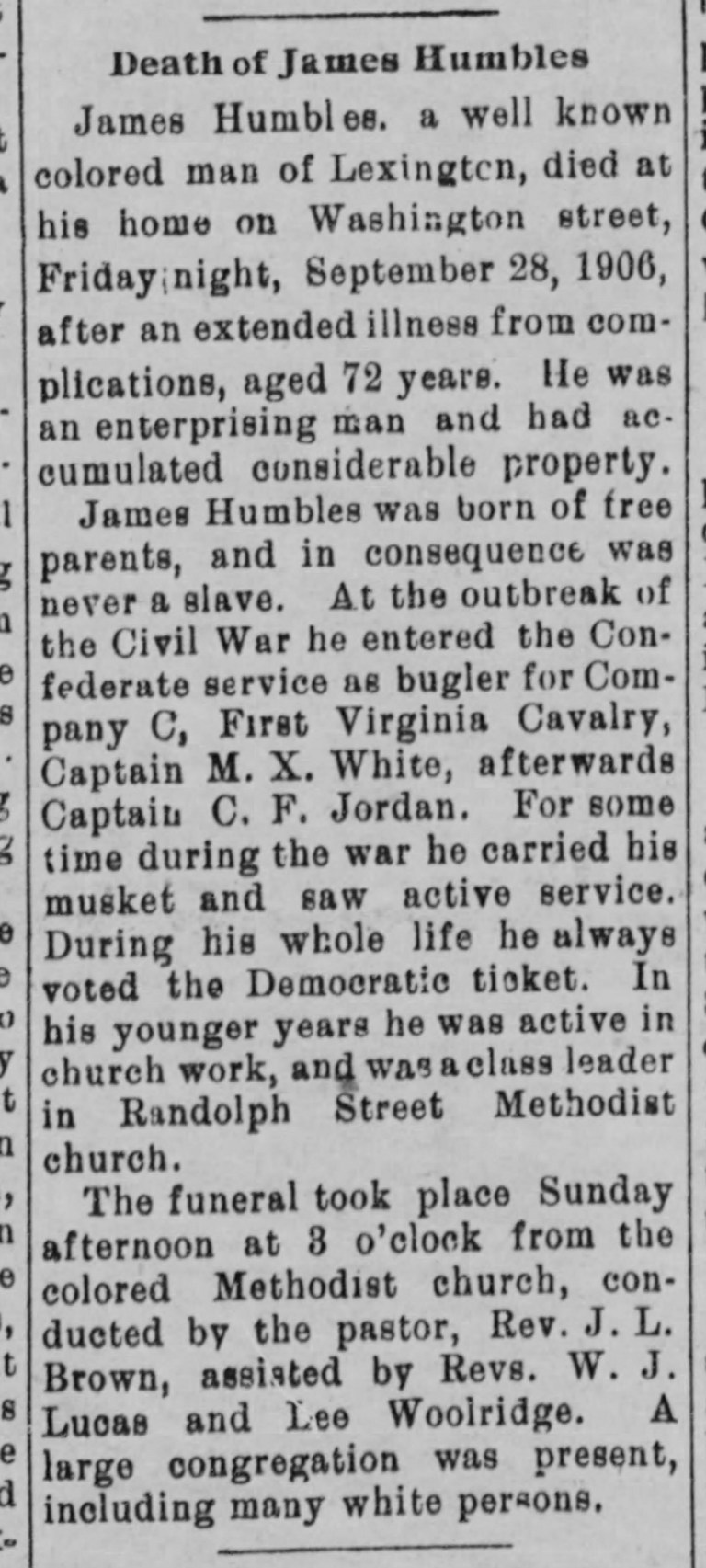 The Historical Enigma of James Humbles M.A. Kleen