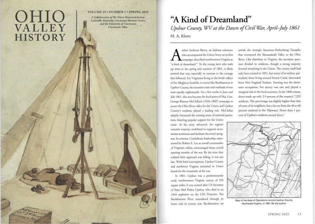 Exploring the Role Upshur County, WV played in the Civil War’s First&nbsp;Campaign