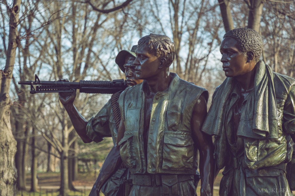 Faces of Remembrance: The Three Servicemen at the Vietnam Veterans&nbsp;Memorial