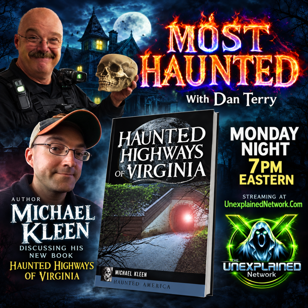 Catch me on Most Haunted with Dan Terry Monday&nbsp;Night